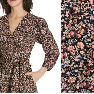 NWT Rebecca Taylor LA VIE Gitane Wrap Jumpsuit